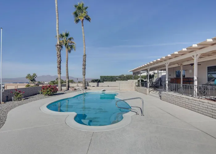 2 Mi To Havasu: Private Oasis W/ Pool & Views Holiday home Lake Havasu City
