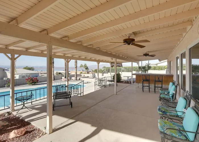 2 Mi To Havasu: Private Oasis W/ Pool & Views Holiday home Lake Havasu City